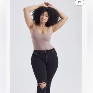 Abercrombie & Fitch Curve Love High Rise Skinny Jeans | Size 36